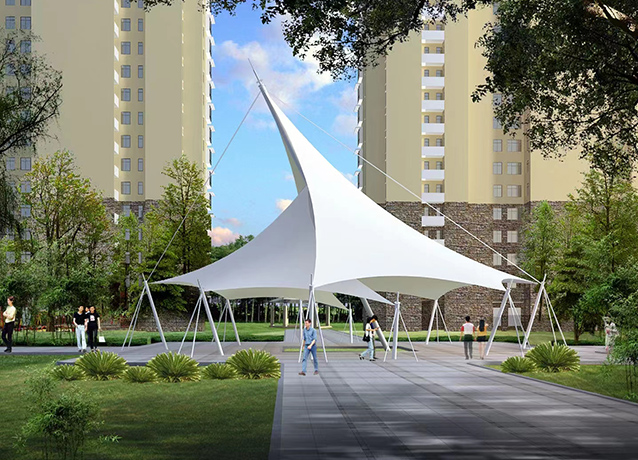 景觀張拉膜結構